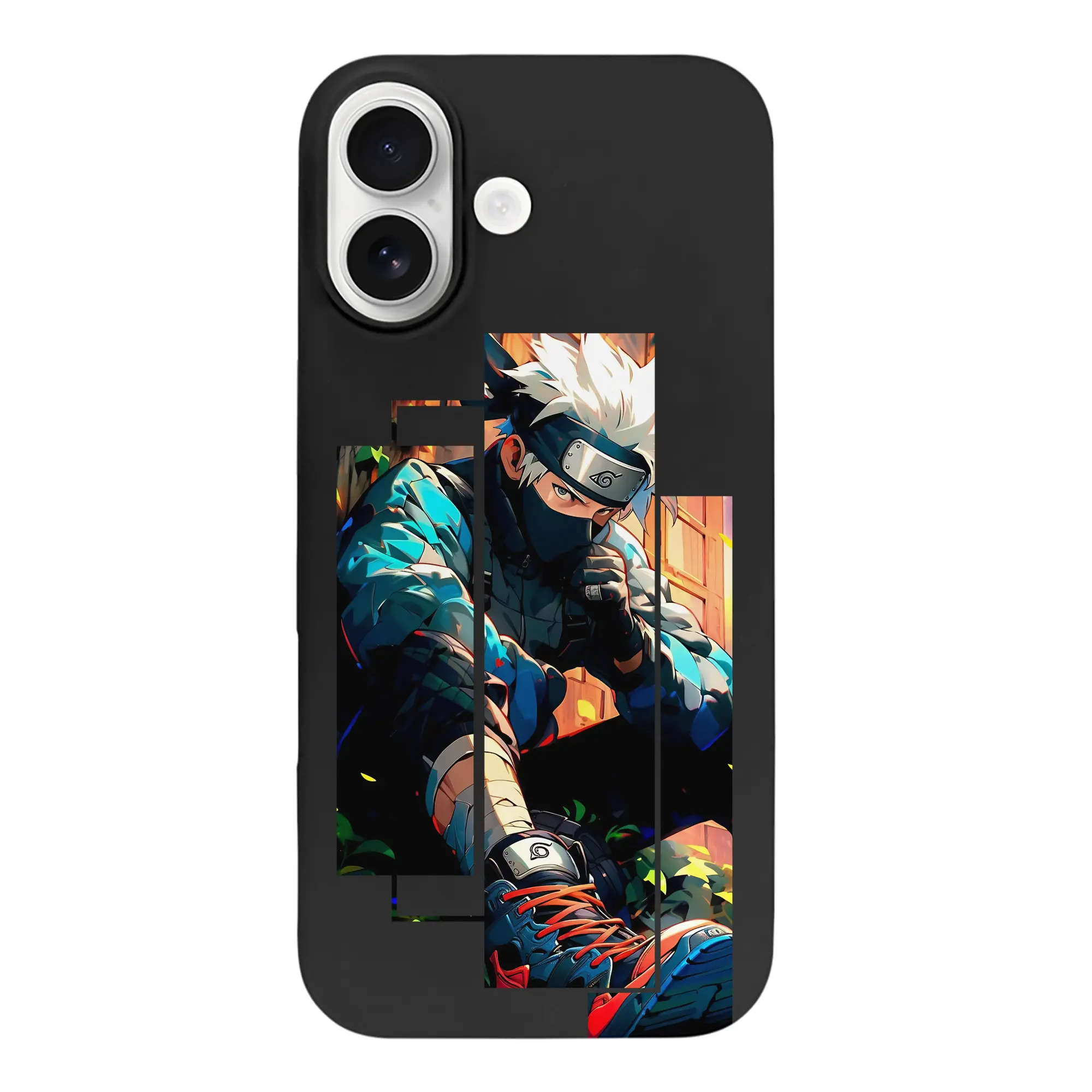 ナルト グッズ はたけ カカシ - iPhone 17 シリーズ シリコンケース 薄型 耐衝撃 指紋防止 ソフトタッチカバー 精密フィット 傷防止 保護ケース iPhone 17/17 Air/17 Pro/17 Pro Max 対応